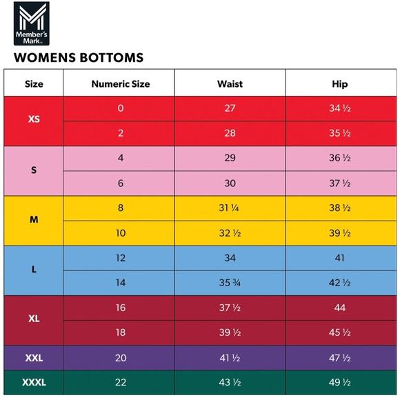 NWT XL Womens White Tennis Skorts Pockets Built in Shorts Members Mark - Picture 6 of 10